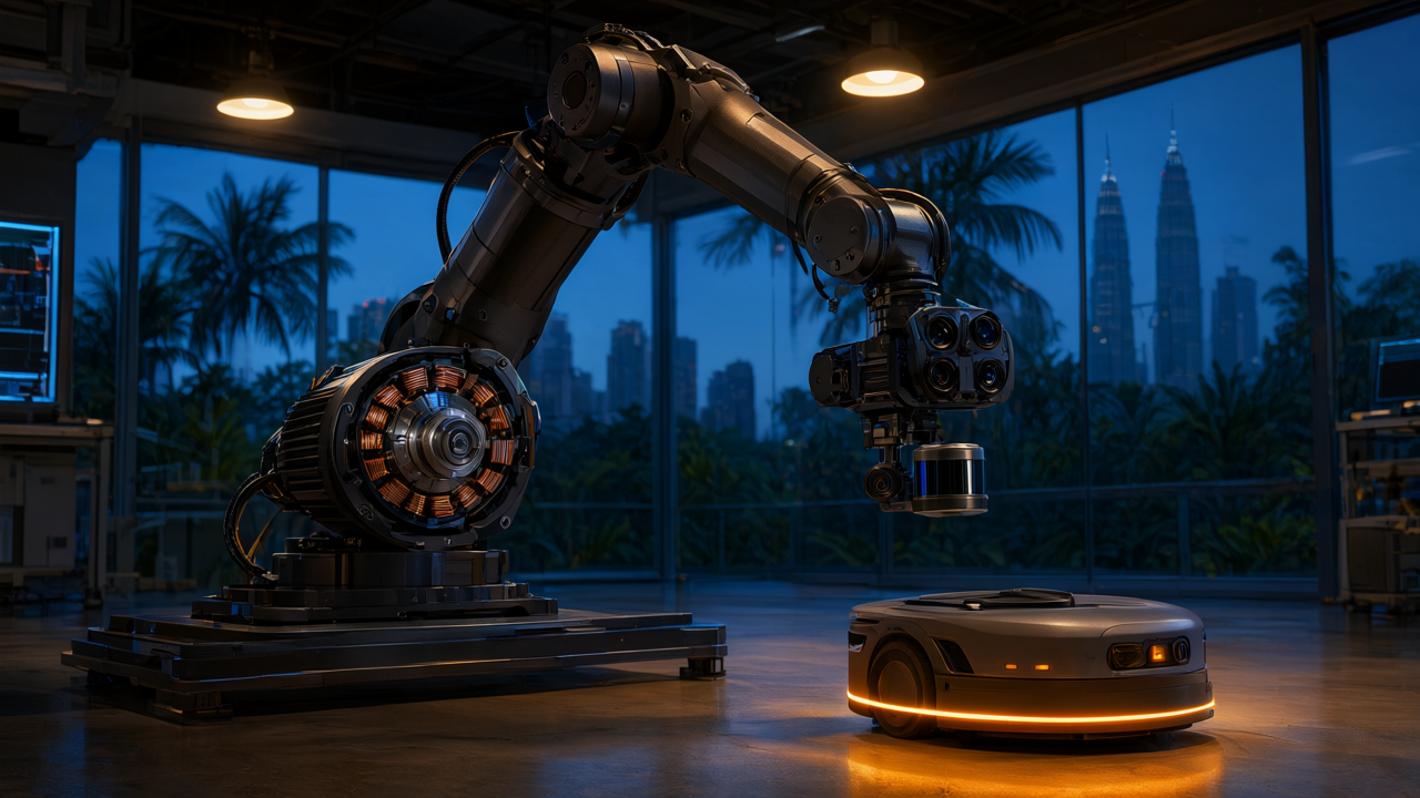 Choosing BLDC Motors for Robot Arms and Mobile Robots: A Plain-English Guide for Malaysia