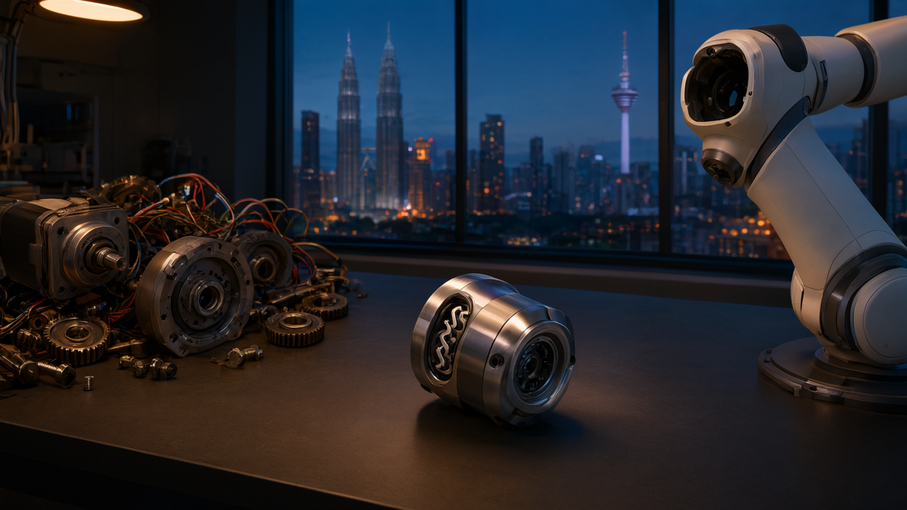 Harmonic Drive's Integrated Actuators: Fewer Parts, Less Engineering, Faster Robots